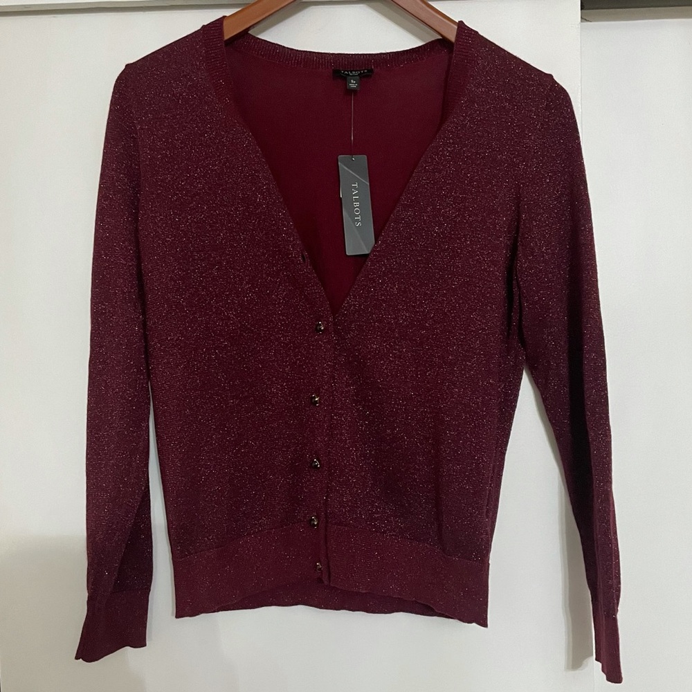 Sparkly cardigan from Talbots